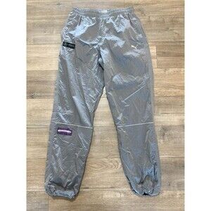 Puma Mercedes AMG Petronas Track Pants Mens Medium Gray F1 Formula 1 Joggers